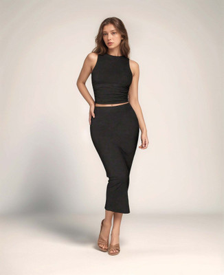 OUTZIDR Top Skirt Co-ords Set