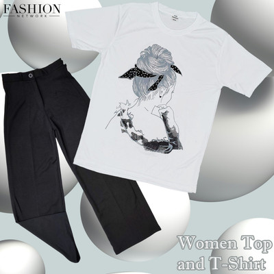 Marc Luarente Tshirt Palazzos Co-ords Set
