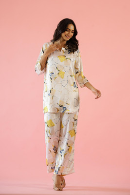 Flavia Creation Top Pant Co-ords Set