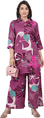 stylenx Tunic Palazzos Co-ords Set