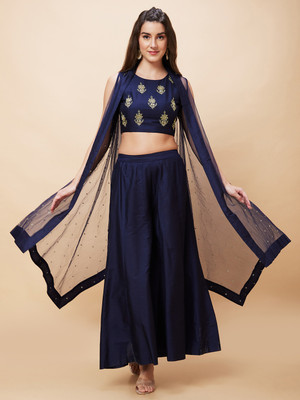 Globus Top Palazzos Co-ords Set with Shrug