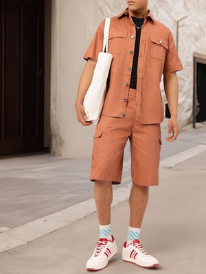 Kook N Keech Shirt Regular Shorts Co-ords Set