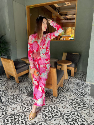 Sanwariya Silks Shirt Pant Co-ords Set