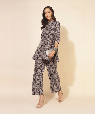 Janasya Tunic Palazzos Co-ords Set