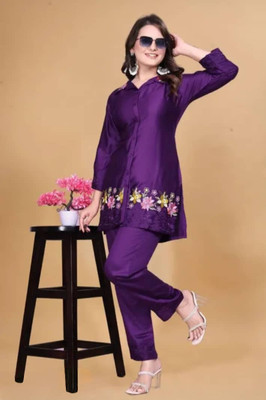SHIVAY NAND FASHION Top Pant Co-ords Set