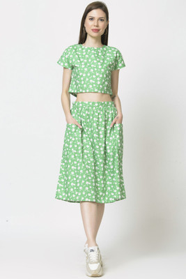 Styvibe Top Palazzos Co-ords Set