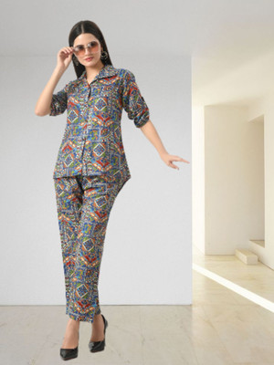 NEYSA Shirt Palazzos Co-ords Set