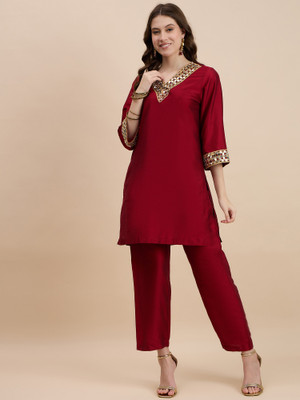 DRAPE AND DAZZLE Tunic Pant Co-ords Set