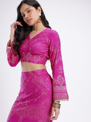 fusion by glitchez Top Skirt Co-ords Set