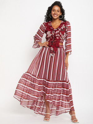 BITTERLIME Top Skirt Co-ords Set