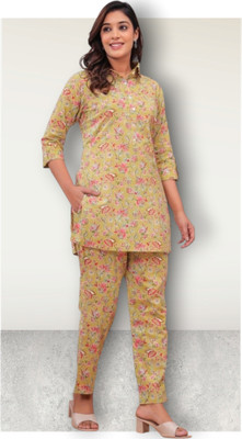 TADAATRADERS Tunic Pant Co-ords Set