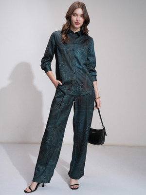 Tokyo Talkies Shirt Pant Co-ords Set