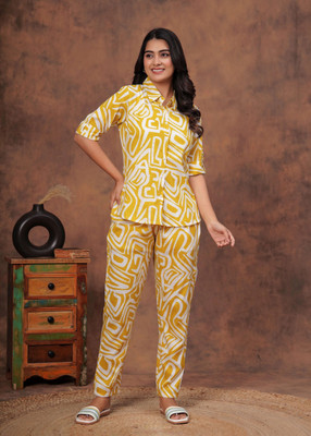HEARTLOOM Shirt Pant Co-ords Set