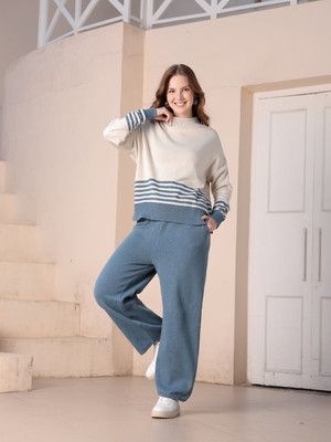 KVETOO Top Palazzos Western Set
