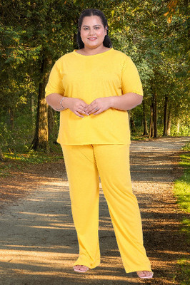 elegance redefined Tshirt Palazzos Co-ords Set