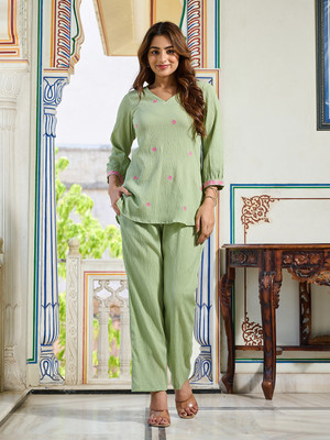 VIBE VISION Top Pant Co-ords Set
