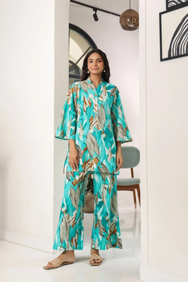 Bloom and Stitch Tunic Palazzos Co-ords Set
