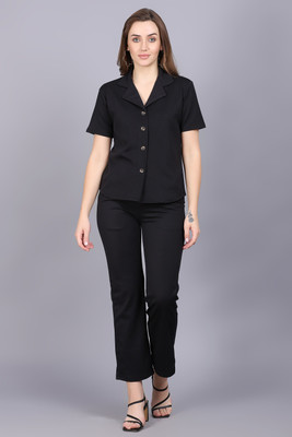 CLOTHINK India Top Palazzos Co-ords Set