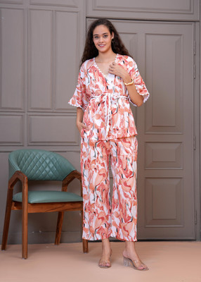 Highlight fashion export Top Pant Co-ords Set