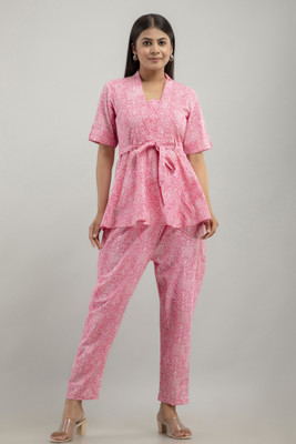 MG FASHION Top Palazzos Co-ords Set