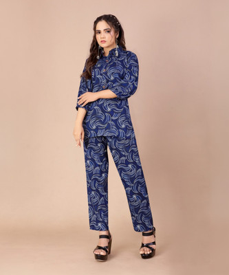 Vimalnath Synthetics Tunic Pant Co-ords Set