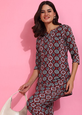 JustHer Top Pant Co-ords Set