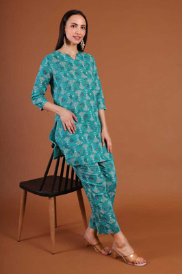HUBLIFESTYLE Top Pant Co-ords Set