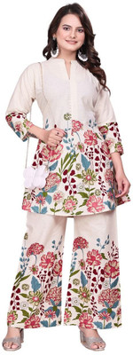 SWORNY FASHION Tunic Palazzos Co-ords Set