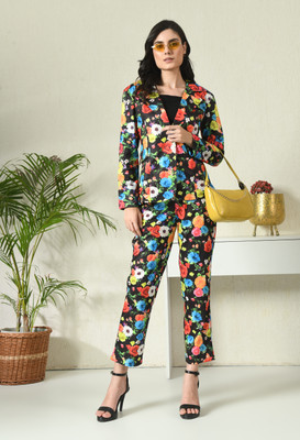 EUPHORIA WARDROBE Top Pant Western Set with Blazer
