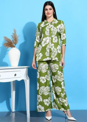 R B Jari Shirt Palazzos Co-ords Set