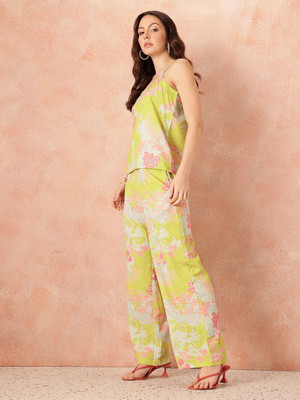 all about you Top Palazzos Co-ords Set with Shrug