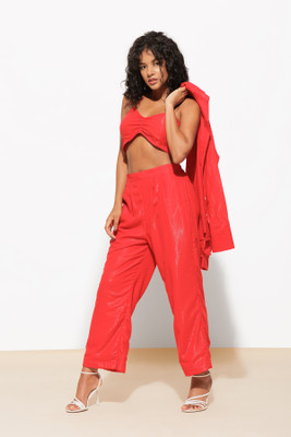 Urban Sundari Top Pant Co-ords Set with Jacket