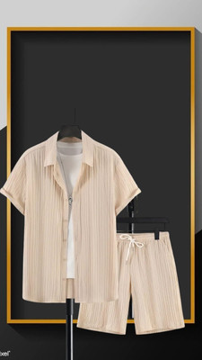 7starenterprise7 Shirt Chino Shorts Co-ords Set