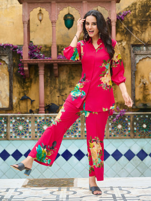 VIBE VISION Shirt Pant Co-ords Set