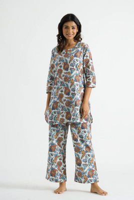 Flavia Creation Top Pant Co-ords Set