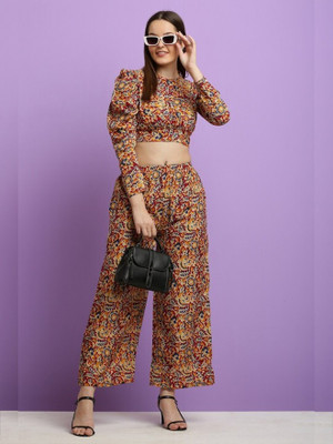 CLOTHINK India Top Pant Co-ords Set