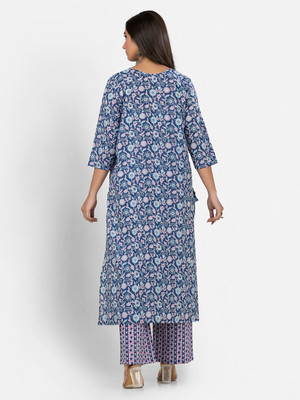 Crazy Needle Tunic Palazzos Co-ords Set