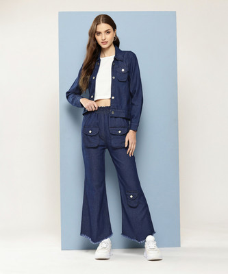 Aarika Tshirt Pant Co-ords Set with Jacket