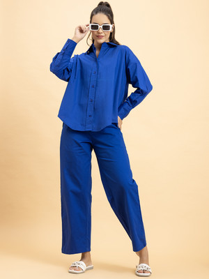 Lounge Dreams Shirt Pant Co-ords Set