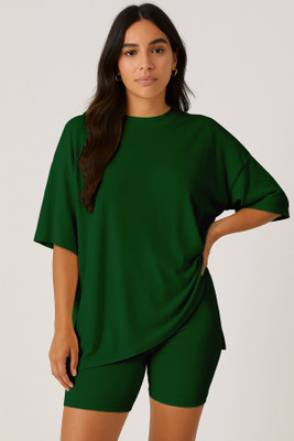 moomaya Top Regular Shorts Co-ords Set