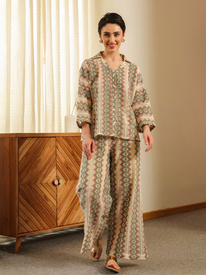 Aura By Sanskrutihomes Shirt Pant Co-ords Set