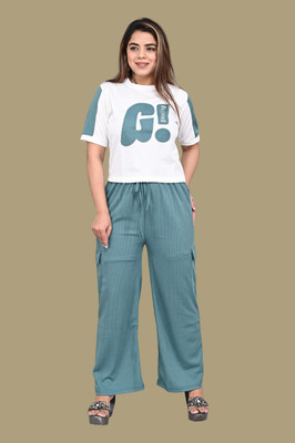 tijaraa Tshirt Pant Co-ords Set