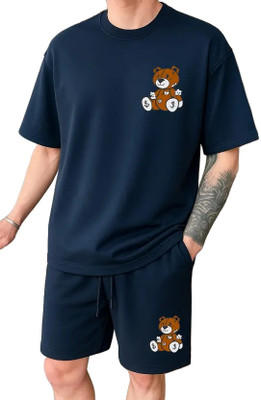 LARRY & EVA Tshirt Regular Shorts Co-ords Set