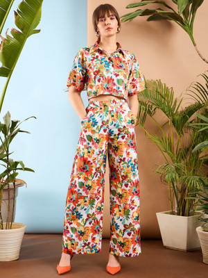 SASSAFRAS Shirt Pant Co-ords Set