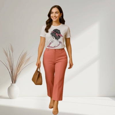 TarrenT HunT Tshirt Pant Co-ords Set with Shrug