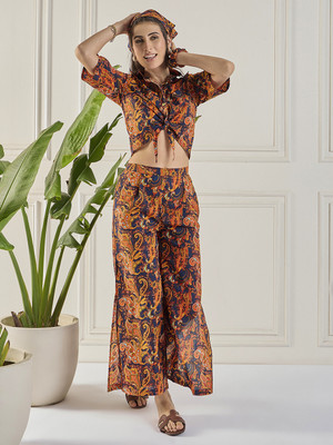 WineRed Shirt Pant Co-ords Set