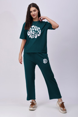 Stem Rope Top Palazzos Co-ords Set