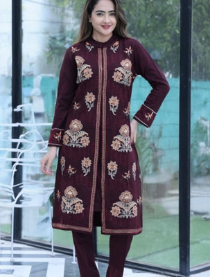 Nisara creations Tunic Pant Co-ords Set with Shrug