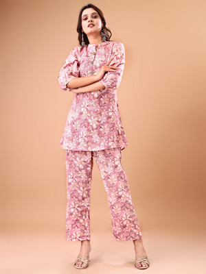 VEDA FAB Tunic Pant Co-ords Set