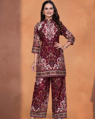 vanvaam Top Palazzos Co-ords Set